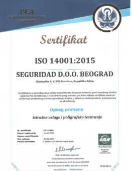 Seguridad-sertifikat-iso-14001